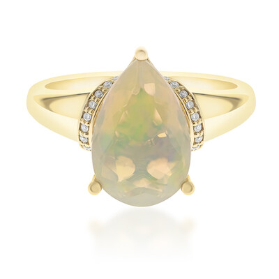 Anello in oro con Opale di Welo AAA (CIRARI)