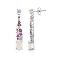 Orecchini in argento con Opale di Welo