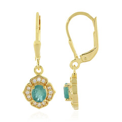 Orecchini in argento con Grandidierite