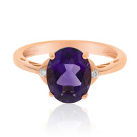 Anello in oro con Ametista