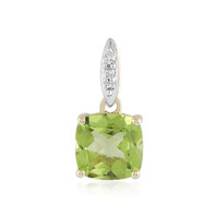 Ciondolo in oro con Peridoto