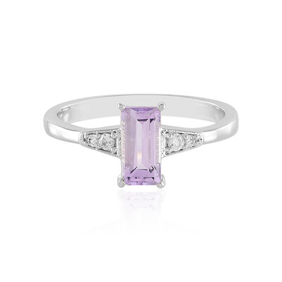 Anello in argento con Ametista Rose de France