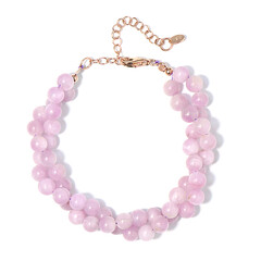 Bracciale in argento con Kunzite