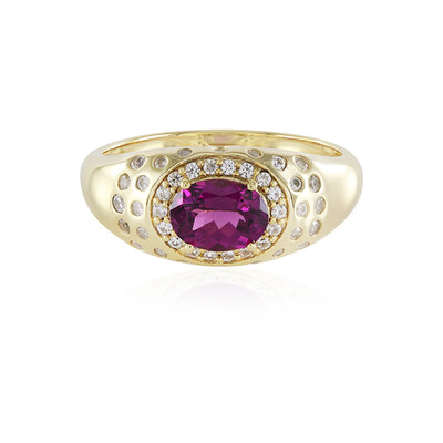 Anello in argento con Umbalite (Adela Silber)