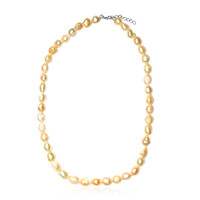 Collana in argento con Perla di Acqua Dolce (TPC)