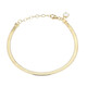 Bracciale in argento con Topazio Bianco