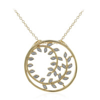 Collana in argento con Diamante I3 (I)