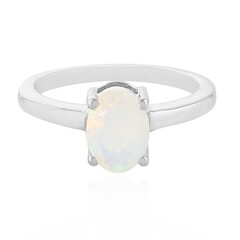 Anello in argento con Opale di Welo
