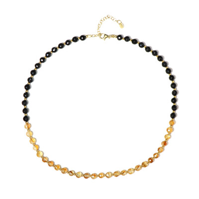 Collana in argento con Citrino (Riya)