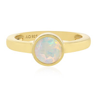Anello in argento con Opale di Welo