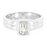 Anello in argento con Kunzite Canarino