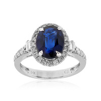 Anello in oro con Cianite del Nepal (CIRARI)