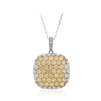 Collana in oro con Diamante Giallo SI2 (CIRARI)