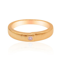 Anello in oro con Diamante Rosa d'Argyle I3 (Mark Tremonti)