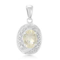 Ciondolo in argento con Ortoclasio
