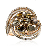 Anello in oro con Diamante Fancy SI2 (CIRARI)