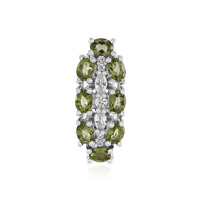 Ciondolo in argento con Moldavite