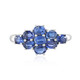 Anello in argento con Cianite del Nepal