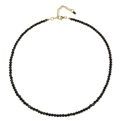 Collana in argento con Ossidiana Dorata