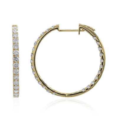 Orecchini in oro con Diamante I1 (H) (CIRARI)