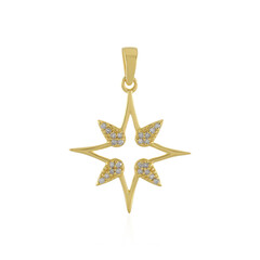 Ciondolo in argento con Diamante I3 (H)