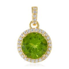 Ciondolo in argento con Peridoto