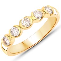 Anello in argento con Diamante Cioccolato PK