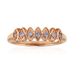 Anello in oro con Diamante Rosa d'Argyle I3 (Mark Tremonti)