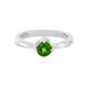 Anello in argento con Diopside Russo