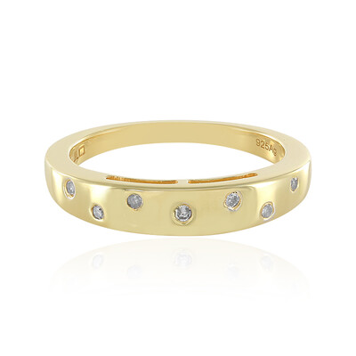 Anello in argento con Diamante I2 (I)