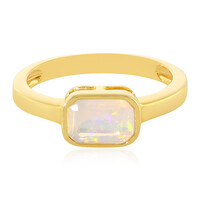 Anello in argento con Opale di Welo