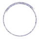 Collana rigida in acciaio con Tanzanite (Riya)