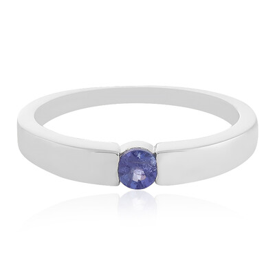 Anello in argento con Tanzanite