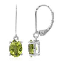 Orecchini in argento con Peridoto