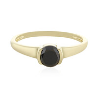 Anello in oro con Diamante Nero