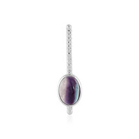 Ciondolo in argento con Fluorite