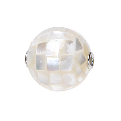 Ciondolo in argento con Madreperla (MONOSONO COLLECTION)