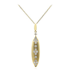 Collana in oro con Diamante I1 (H) (CIRARI)