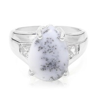 Anello in argento con Agata Dendritica