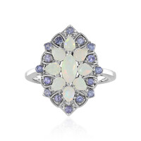 Anello in argento con Opale di Welo