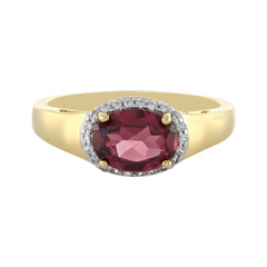Anello in argento con Granato Lindi