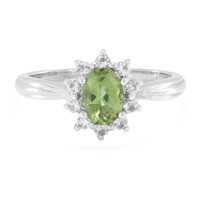 Anello in argento con Apatite Russa