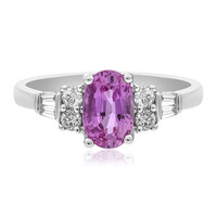 Anello in oro con Zaffiro Rosa (CIRARI)