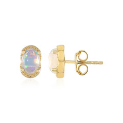 Orecchini in argento con Opale di Welo