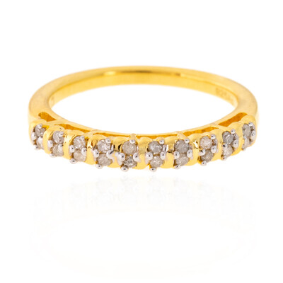 Anello in argento con Diamante I2 (I)