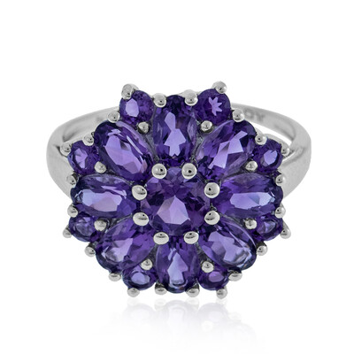 Anello in argento con Ametista