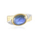 Anello in argento con Labradorite