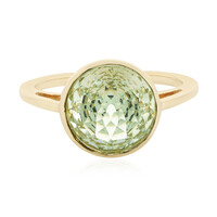 Anello in oro con Ametista Verde (PHANTASIA)