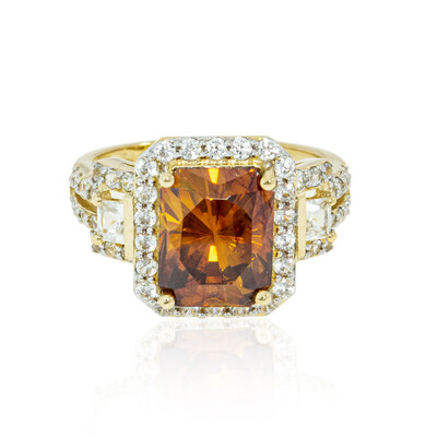 Anello in oro con Sfalerite