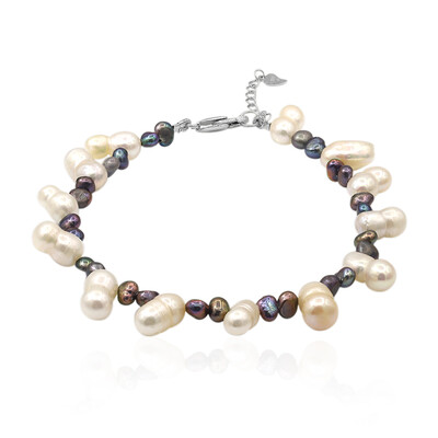Bracciale in argento con Perla di Acqua Dolce (TPC)